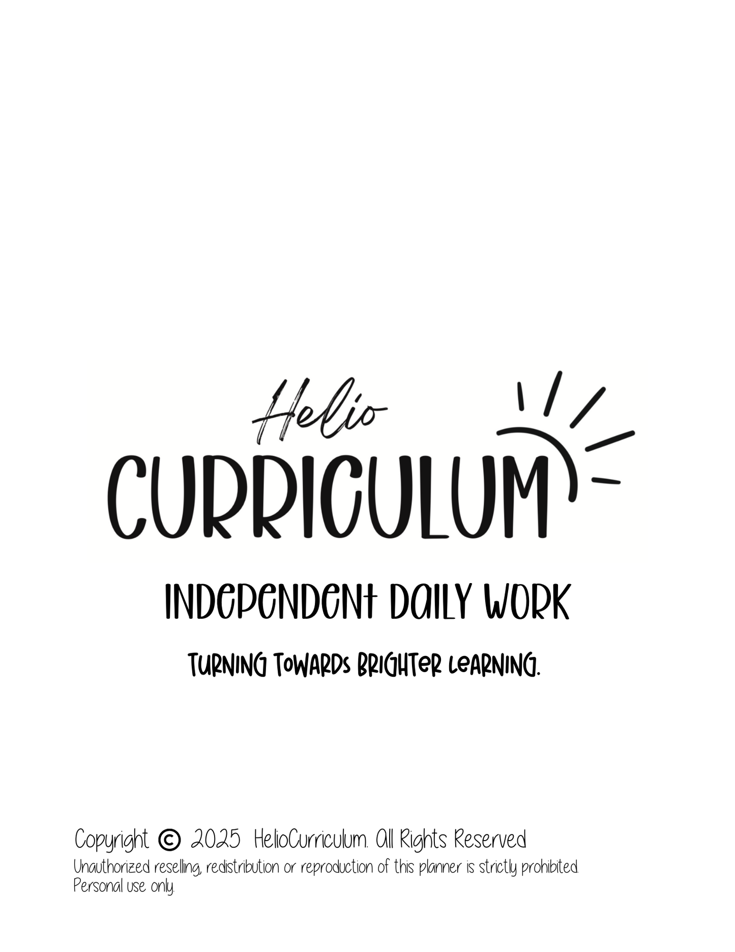 2nd Grade Morning Workbook – 180 Days of Independent Practice