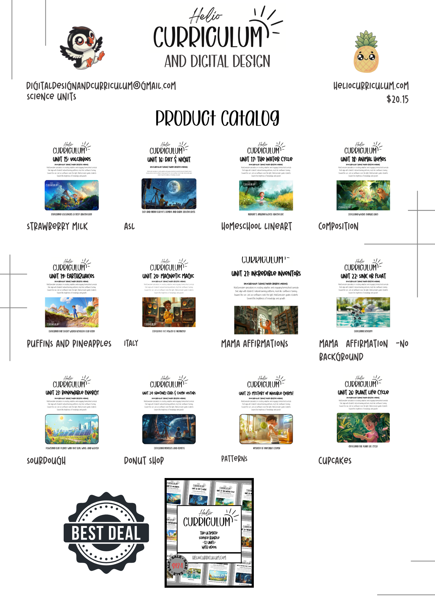 Puffins & Pineapples Product Catalog | Custom Designs, Sublimation Blanks, UV DTF Wraps & More