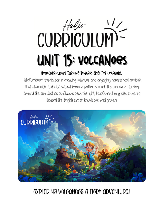Unit 15: Volcano Unit | Hands-On Science and Art Activities for Ages 5–12 | HelioCurriculum™