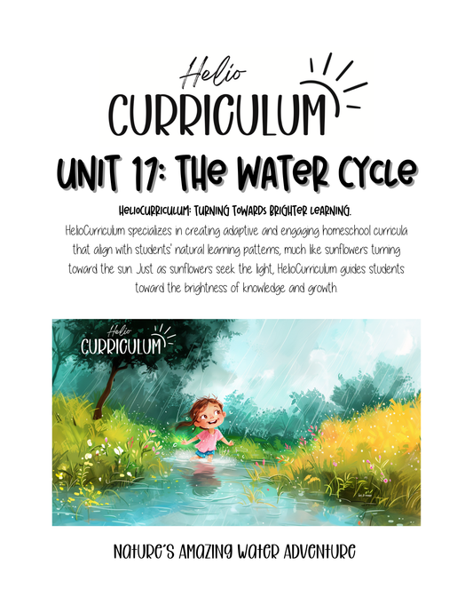 Unit 17: The Water Cycle