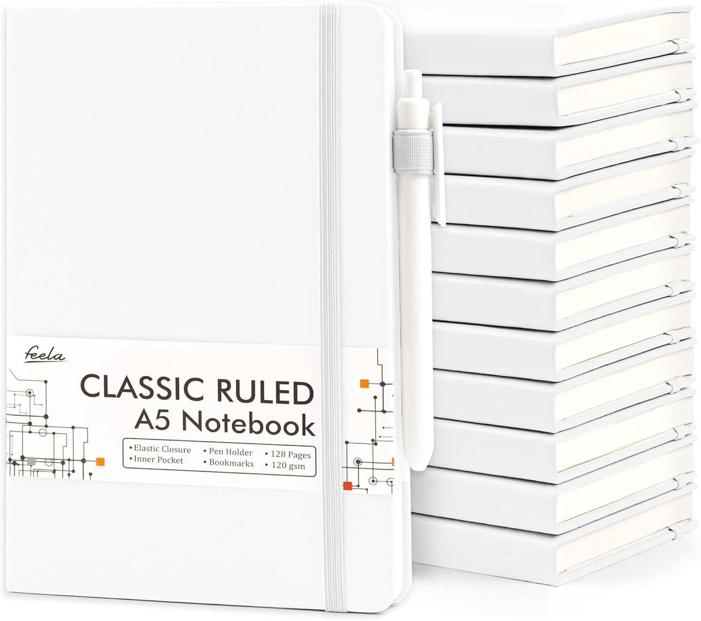 Blank A5 Notebook for Customs