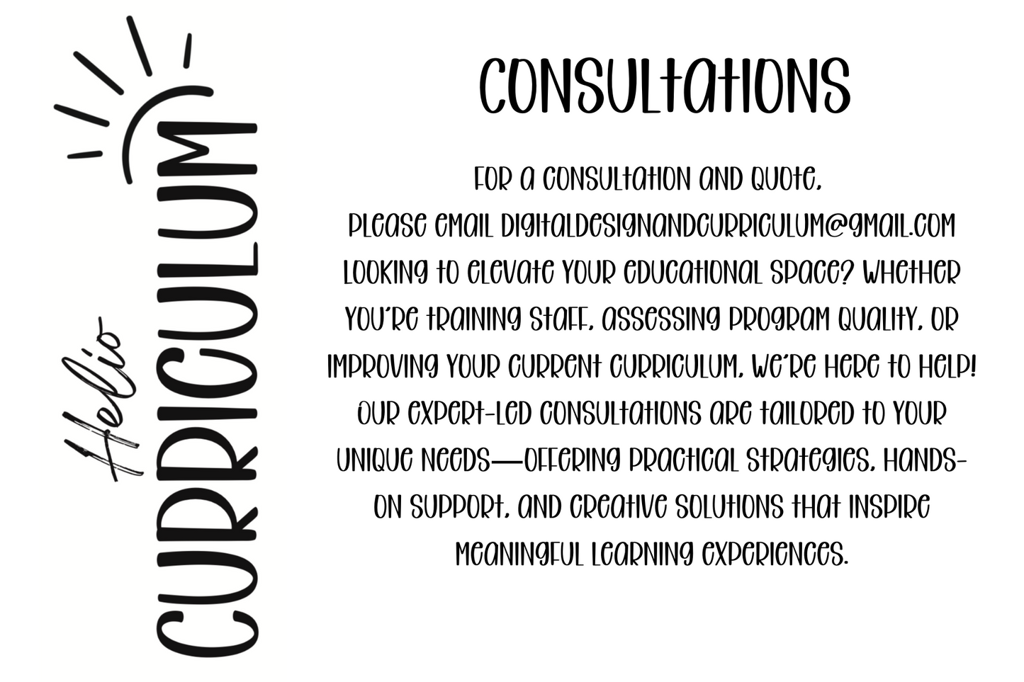 Consulting Services